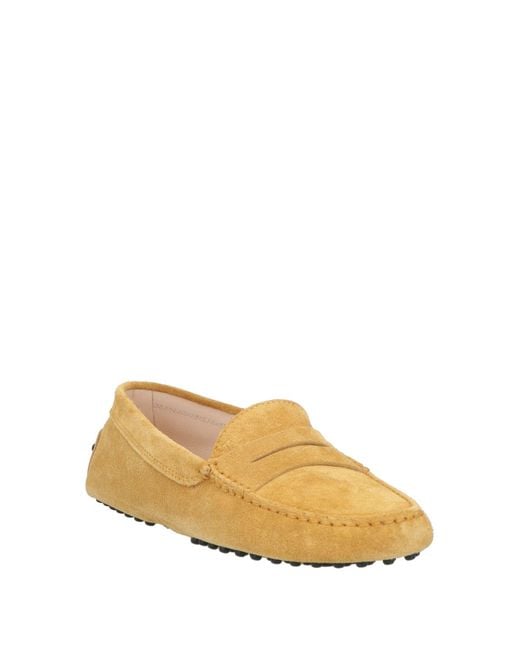Tod's Yellow Loafer