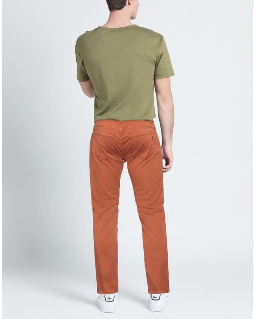 Dondup Orange Pants for men