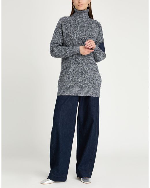 Elisabetta Franchi Gray Turtlenecks