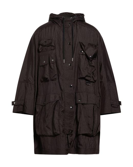 DIESEL Black Overcoat & Trench Coat for men
