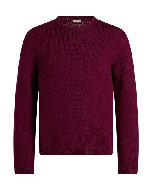 Massimo Alba Red Sweater Wool for men