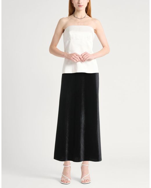 Caractere Black Maxi Skirt