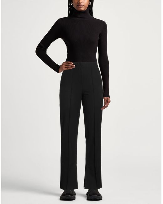 Ice Play Black Pants Polyester, Viscose, Elastane