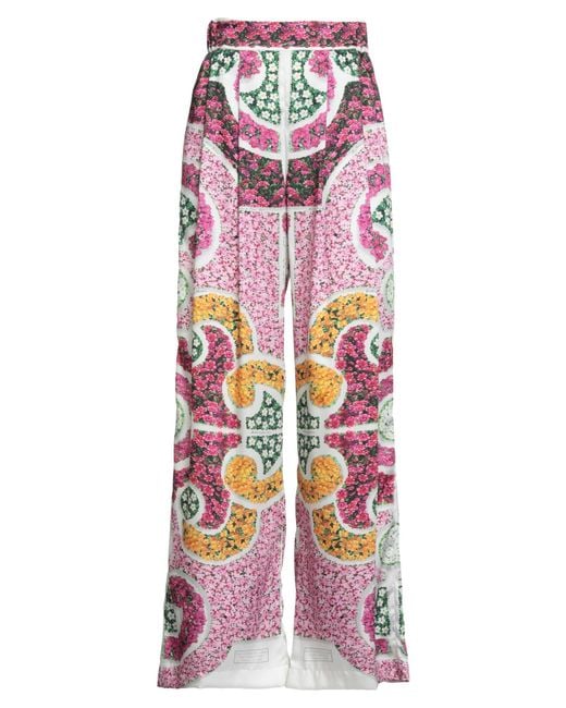 Mary Katrantzou White Pants Polyester