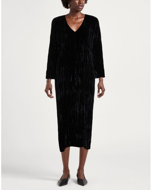 Antonelli Black Midi Dress