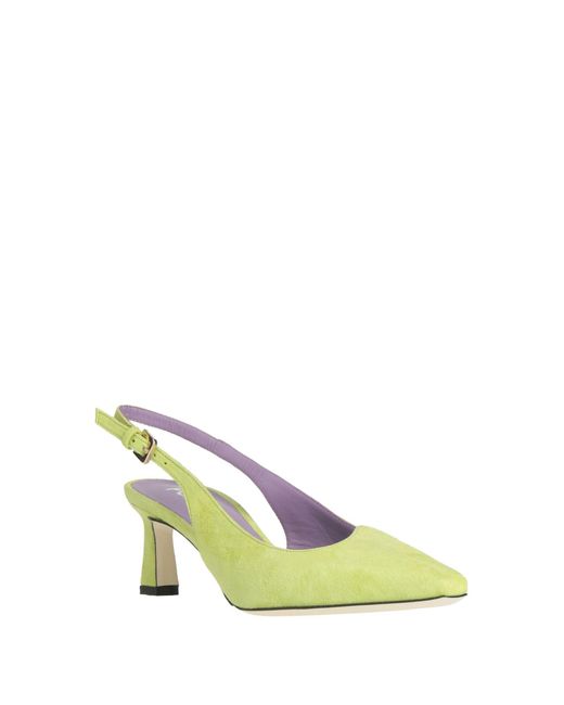 Pollini Yellow Pumps
