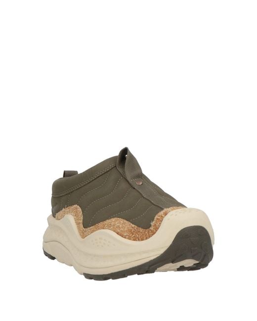Hoka One One Brown U Ora Primo Tp Military Sneakers Leather for men
