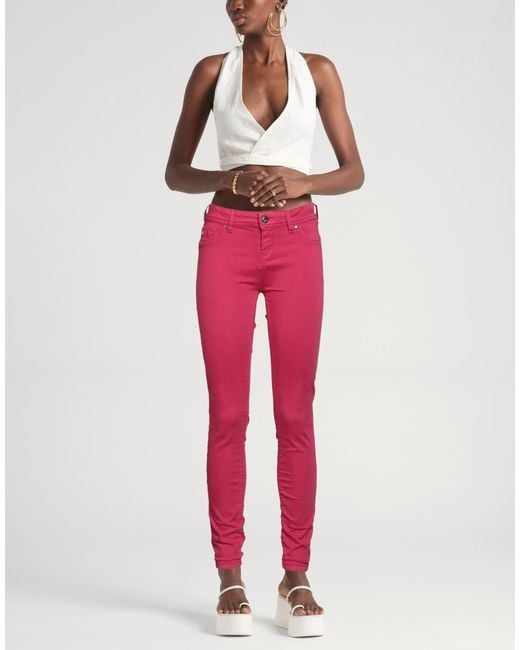 GAUDI Red Jeans Cotton, Elastane