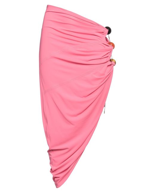 Jupe longue Jacquemus en coloris Pink