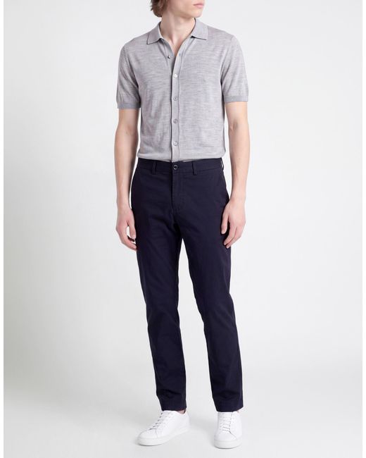 Cruna Blue Midnight Pants Cotton, Polyamide, Elastane for men