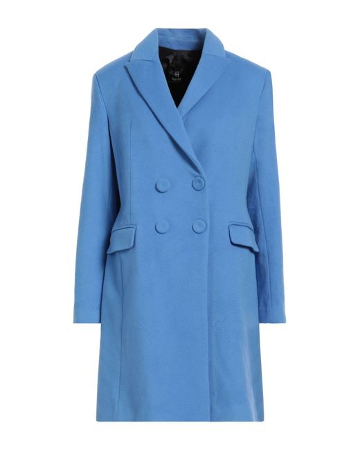 Manteau long Hanita en coloris Blue