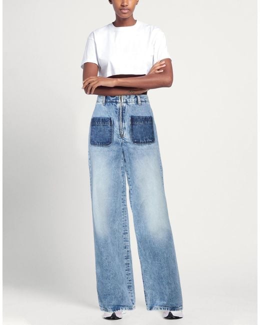 Sandro Blue Jeans Cotton
