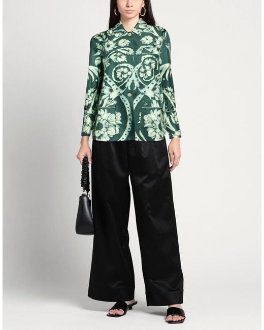 F.R.S For Restless Sleepers Green F.R. For Restless Sleepers Shirt Silk