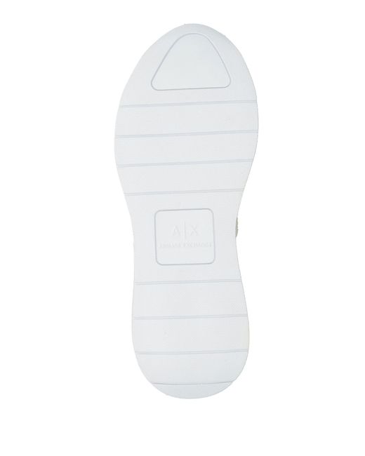 ARMANI EXCHANGE White Trainers