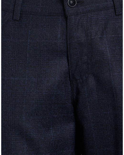 Etro Blue Pants Wool for men