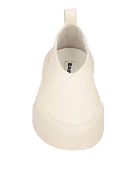 Jil Sander Natural Trainers