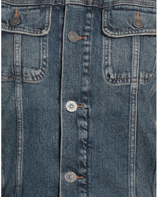 DIESEL Blue Jeansjacke/-mantel