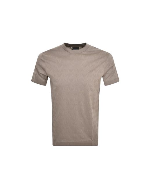 Emporio Armani T-shirts in Gray für Herren