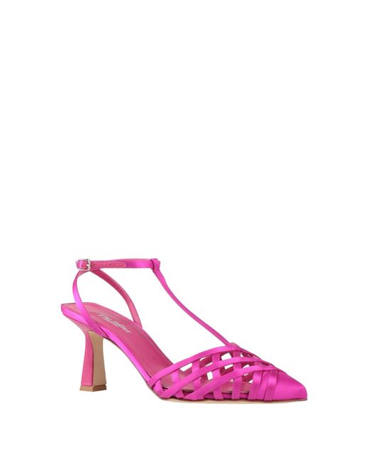 The Seller Pink Pumps Textile Fibers