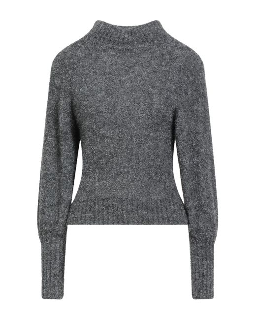 Liu Jo Gray Turtleneck Polyamide, Alpaca Wool, Wool