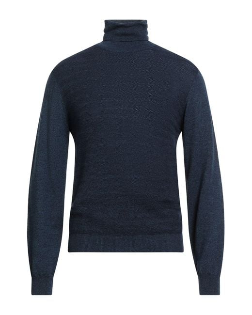 Manuel Ritz Blue Turtlenecks for men