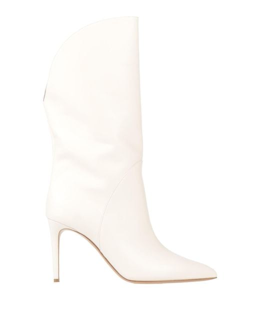Paris Texas White Ankle Boots