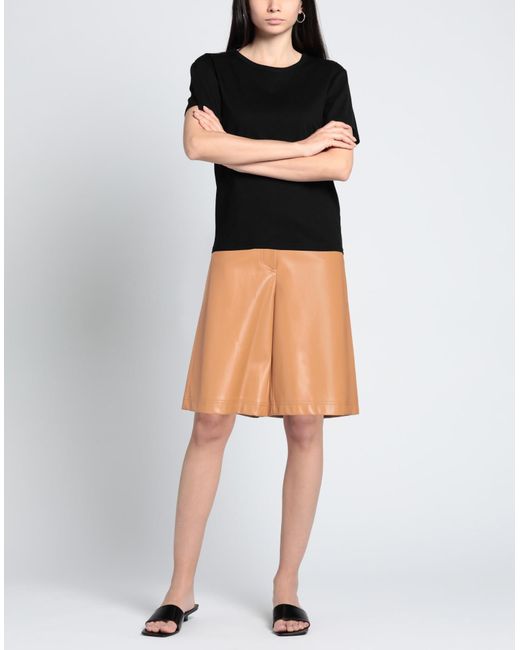 Liviana Conti Orange Shorts & Bermuda Shorts