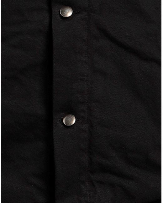 Ann Demeulemeester Black Denim Outerwear for men