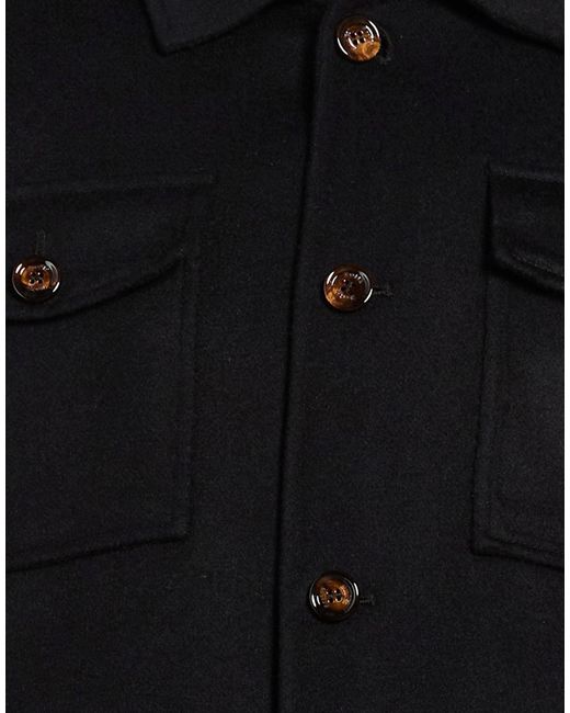 Moorer Black Midnight Jacket Polyamide for men