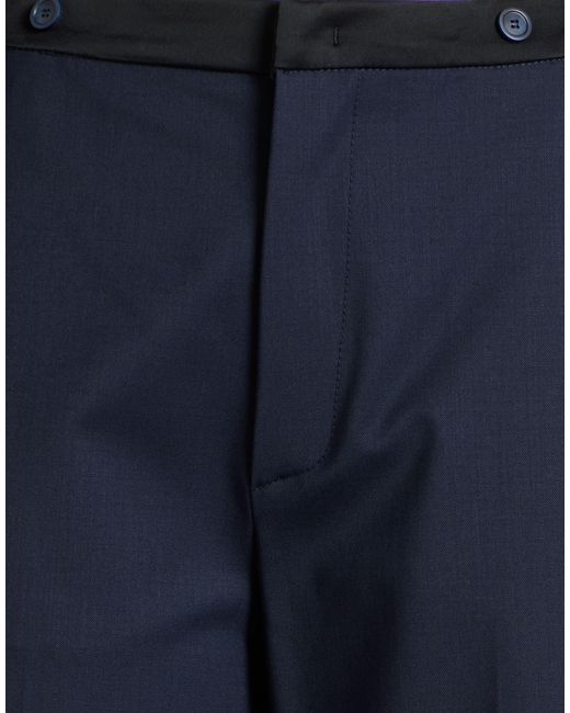 Dondup Blue Pants Virgin Wool, Elastane