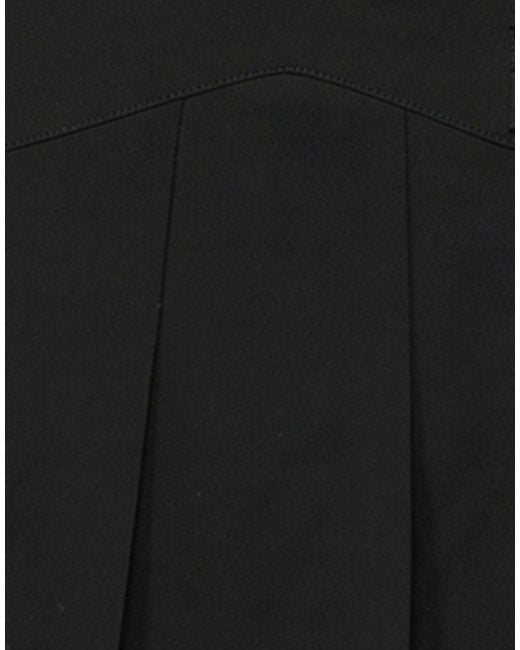 Versace Black Midnight Mini Skirt Viscose, Polyamide, Elastane