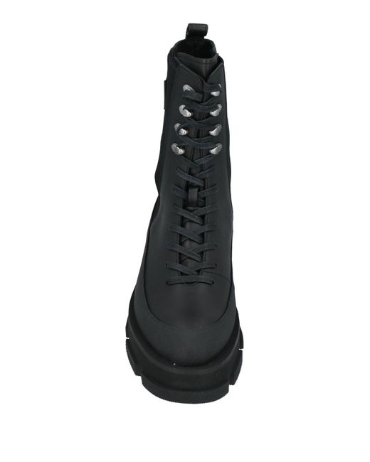 BOTH Paris Black Ankle Boots for men