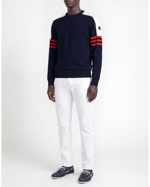 Façonnable Blue Midnight Sweater Cotton for men