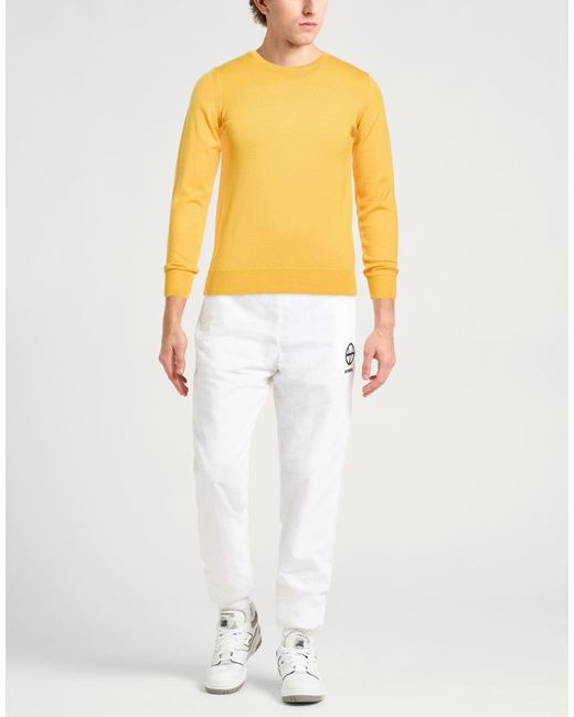 Daniele Alessandrini Yellow Sweater Wool for men