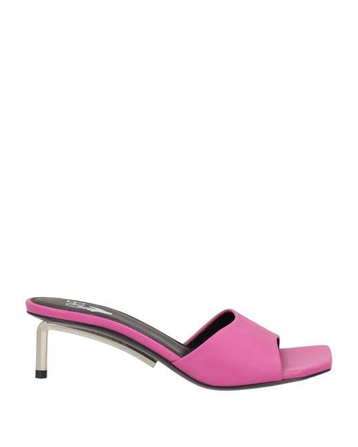 Off-White c/o Virgil Abloh Pink Sandals