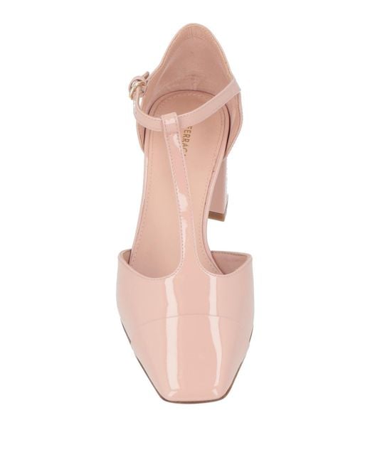 Ferragamo Pink Pumps