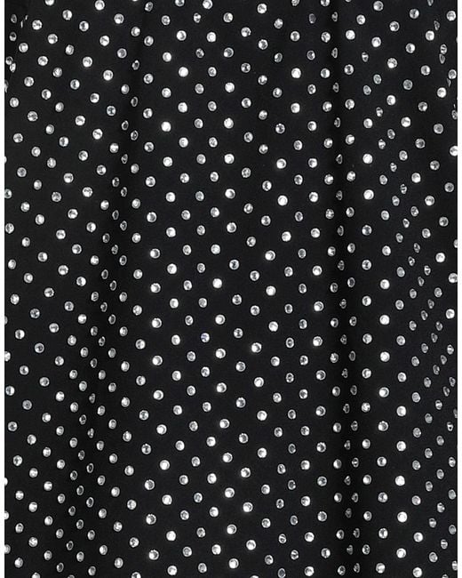 Amen Black Mini Dress Polyester