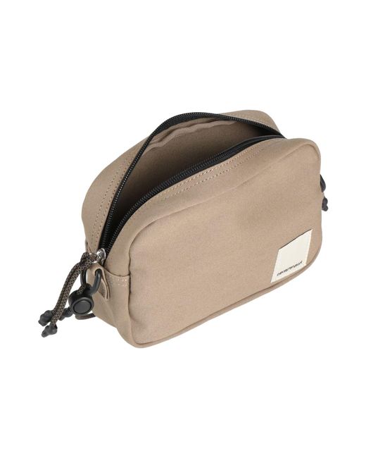 Emporio Armani Gray Cross-Body Bag for men