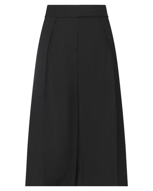 Alexandre Vauthier Black Cropped Pants