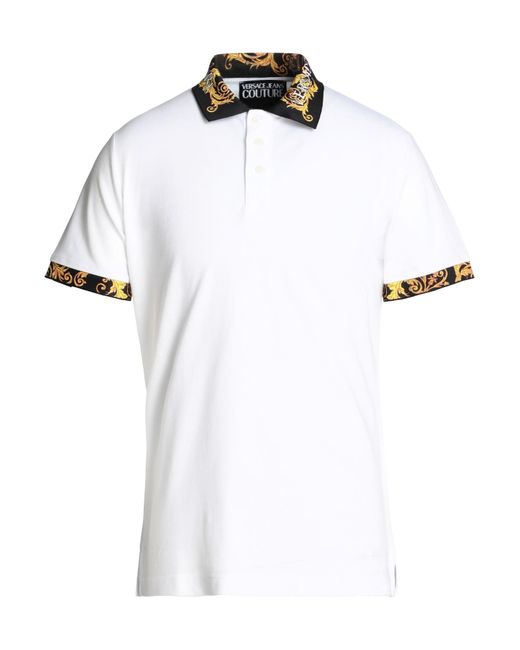 Versace Poloshirt in White für Herren