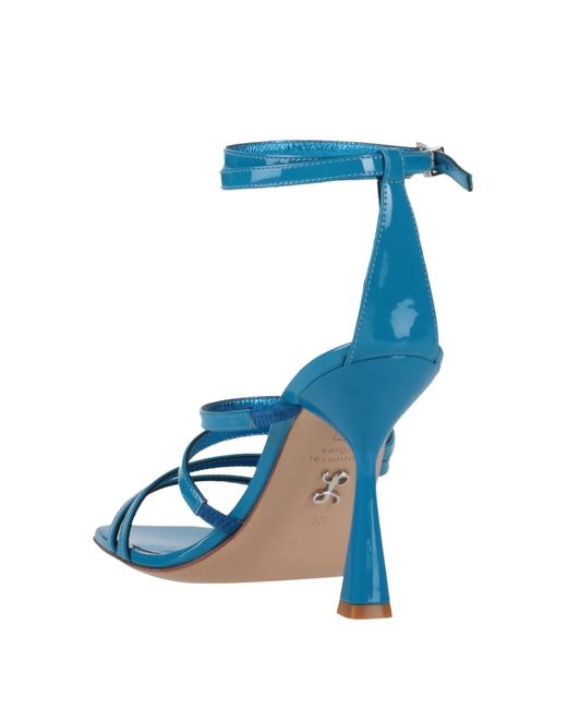Sergio Levantesi Blue Sandals
