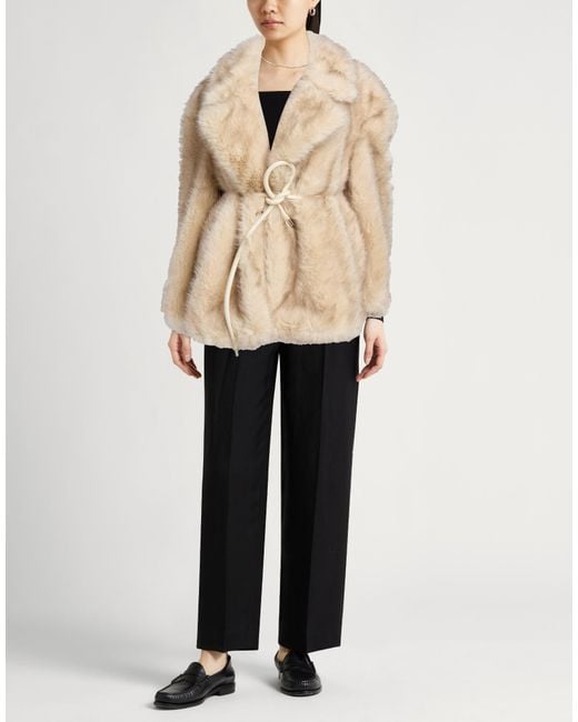 Sportmax Natural Shearling & Teddy