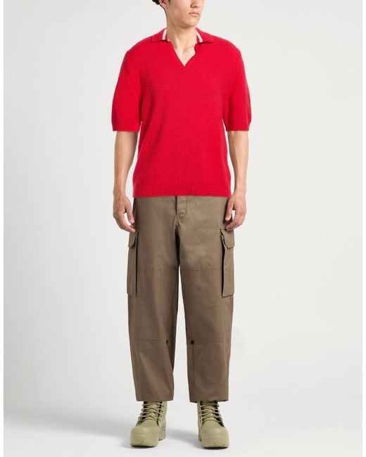 Laneus Red Sweaters for men