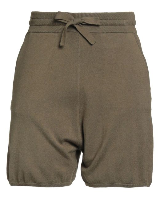 Majestic Filatures Green Shorts & Bermudashorts