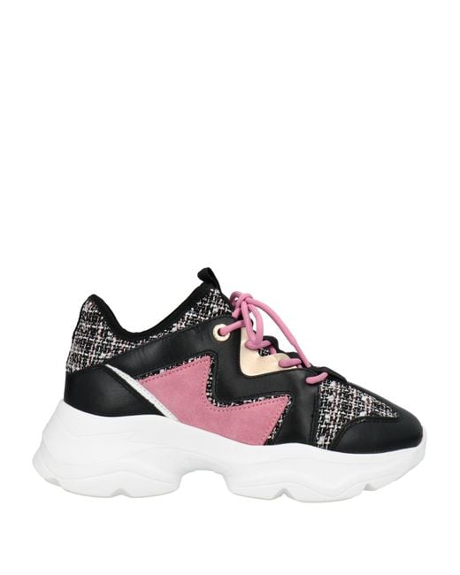 Manila Grace Black Trainers