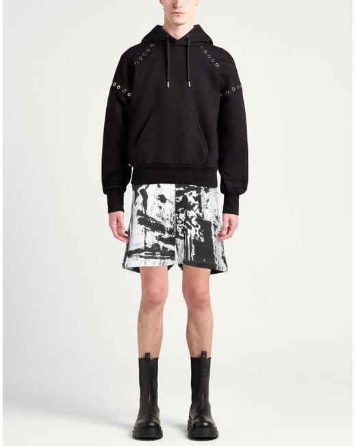 McQueen Black Shorts & Bermuda Shorts for men