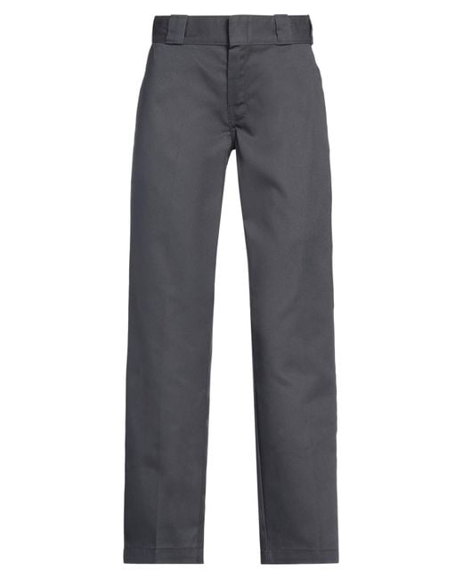 Dickies Gray Pants Polyester, Cotton