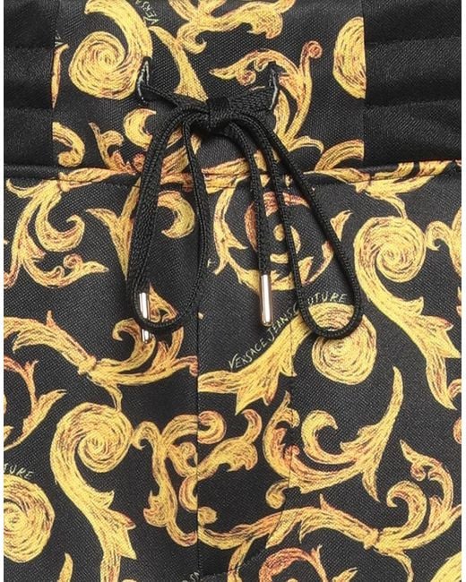 Versace Jeans Couture Yellow Shorts & Bermuda Shorts Polyester for men