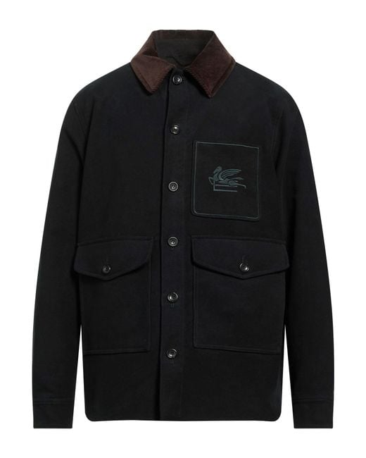 Etro Black Jacket for men