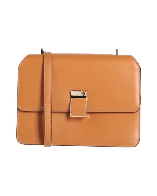 Valextra Brown Cross-Body Bag